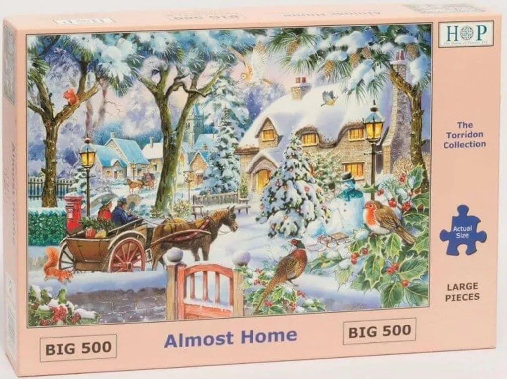House of Puzzles Extra Large Pieces* - Almost Home - 500Xl Piece Jigsaw Puzzle