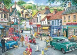 House of Puzzles 1000 Pieces* - At The Shops No 23 - Find The Difference - 1000 Piece Jigsaw Puzzle