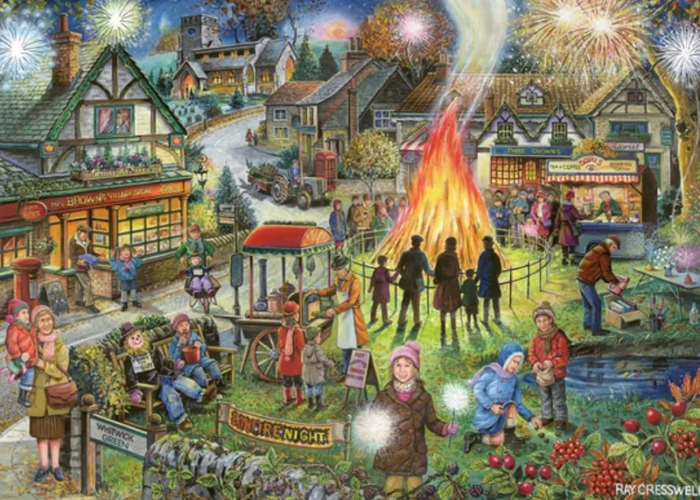 House of Puzzles 1000 Pieces* - Autumn Green - 1000 Piece Jigsaw Puzzle