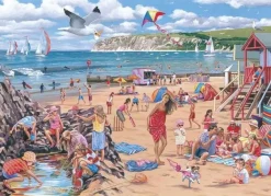 House of Puzzles Extra Large Pieces* - Beach Break - 500Xl Piece Jigsaw Puzzle