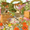 House of Puzzles 1000 Pieces* - Bee Happy! - 1000 Piece Jigsaw Puzzle