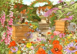 House of Puzzles 1000 Pieces* - Bee Happy! - 1000 Piece Jigsaw Puzzle