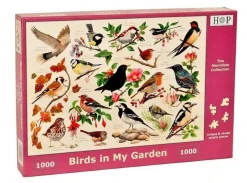 House of Puzzles 1000 Pieces* - Birds In My Garden - 1000 Piece Jigsaw Puzzle