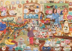 House of Puzzles 1000 Pieces* - Bulls In A China Shop - 1000 Piece Jigsaw Puzzle