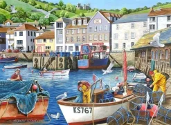 House of Puzzles 1000 Pieces* - Busy Harbour No 12 - 1000 Piece Jigsaw Puzzle