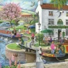 House of Puzzles 1000 Pieces* - By The Canal - Find The Difference - No 6 - 1000 Piece Jigsaw Puzzle