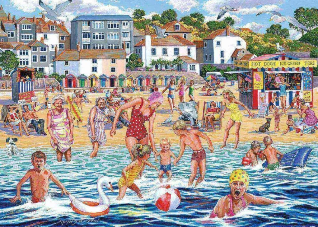 House of Puzzles 1000 Pieces* - Chilly Dip No 21 - Find The Difference - 1000 Piece Jigsaw Puzzle