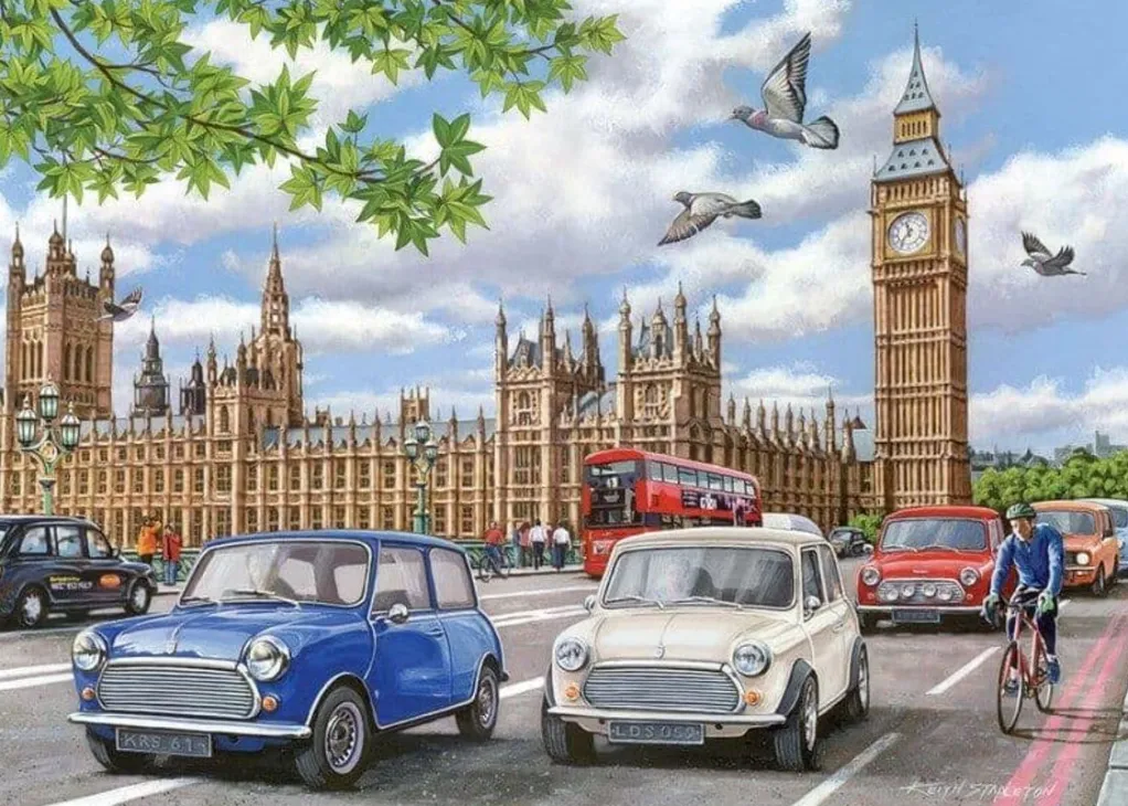 House of Puzzles Extra Large Pieces* - Classic Style - 500Xl Piece Jigsaw Puzzle