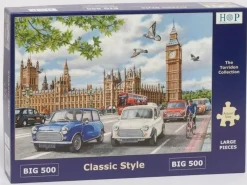 House of Puzzles Extra Large Pieces* - Classic Style - 500Xl Piece Jigsaw Puzzle