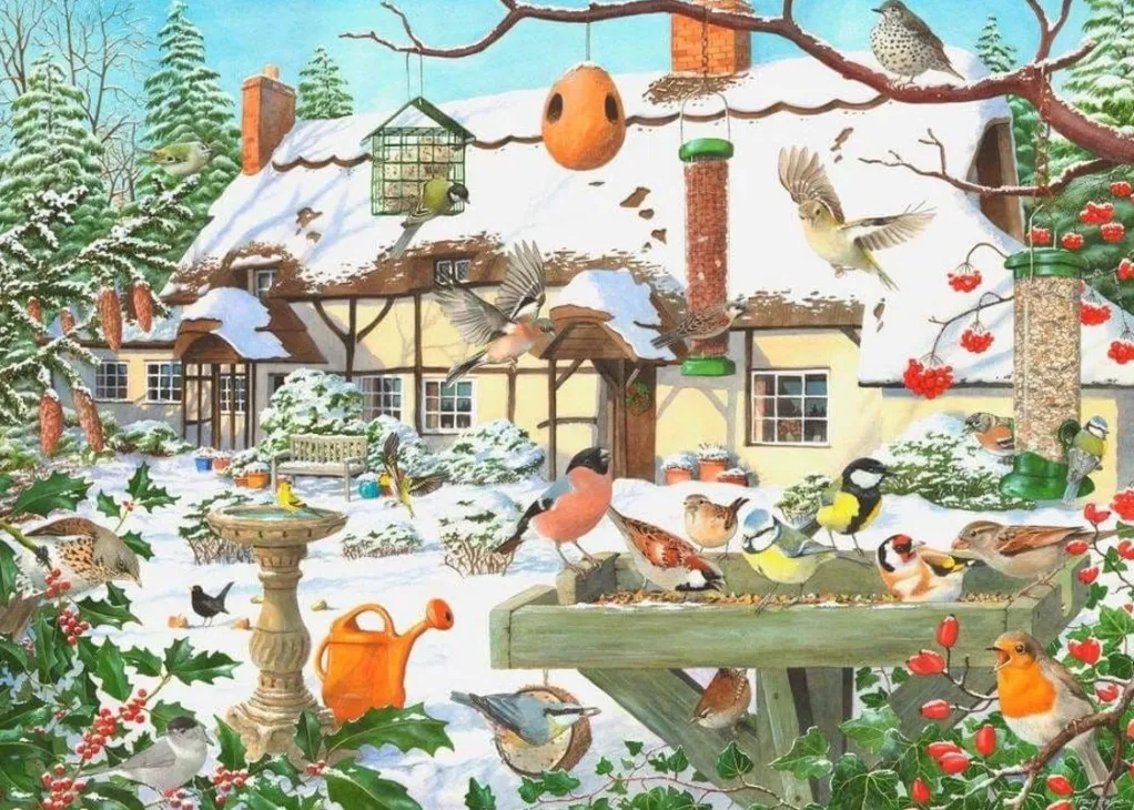 House of Puzzles Extra Large Pieces* - Cold Buffet - 500Xl Piece Jigsaw Puzzle