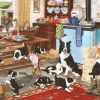 House of Puzzles 1000 Pieces* - Collie Wobbles - 1000 Piece Jigsaw Puzzle
