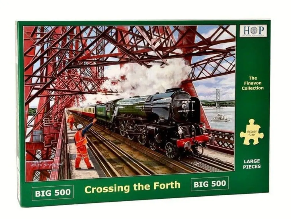 House of Puzzles Extra Large Pieces* - Crossing The Forth - 500Xl Piece Jigsaw Puzzle