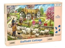 House of Puzzles 1000 Pieces* - Daffodil Cottage - 1000 Piece Jigsaw Puzzle