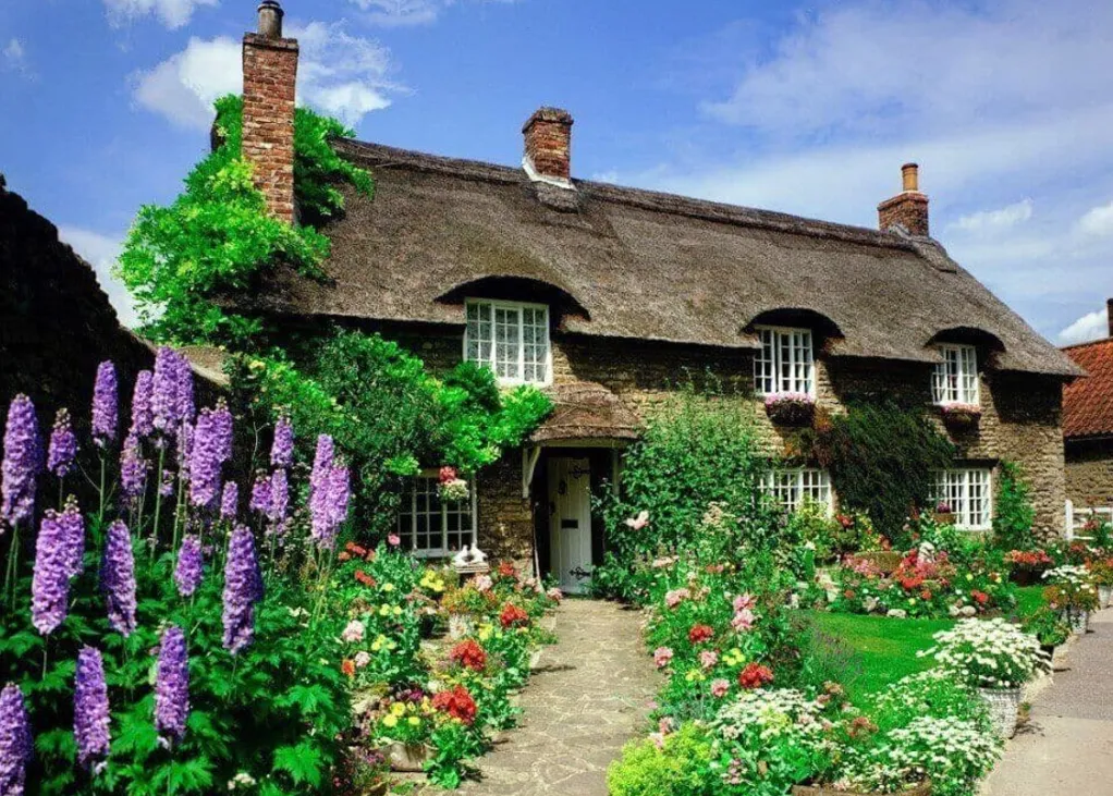 House of Puzzles 1000 Pieces* - Delightful Dales - 1000 Piece Jigsaw Puzzle