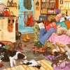 House of Puzzles 1000 Pieces* - Dog Tired - 1000 Piece Jigsaw Puzzle