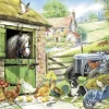 House of Puzzles Extra Large Pieces* - Down On The Farm - 250Xl Piece Jigsaw Puzzle