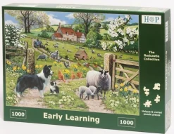 House of Puzzles 1000 Pieces* - Early Learning - 1000 Piece Jigsaw Puzzle