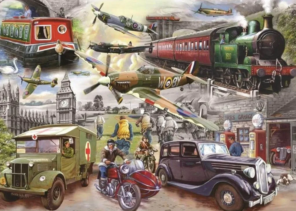 House of Puzzles 1000 Pieces* - Fading Memories - 1000 Piece Jigsaw Puzzle