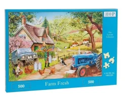 House of Puzzles 500 Pieces* - Farm Fresh - 500 Piece Jigsaw Puzzle