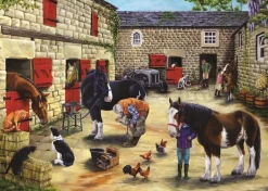 House of Puzzles 500 Pieces* - Farrier'S Visit - 500 Piece Jigsaw Puzzle