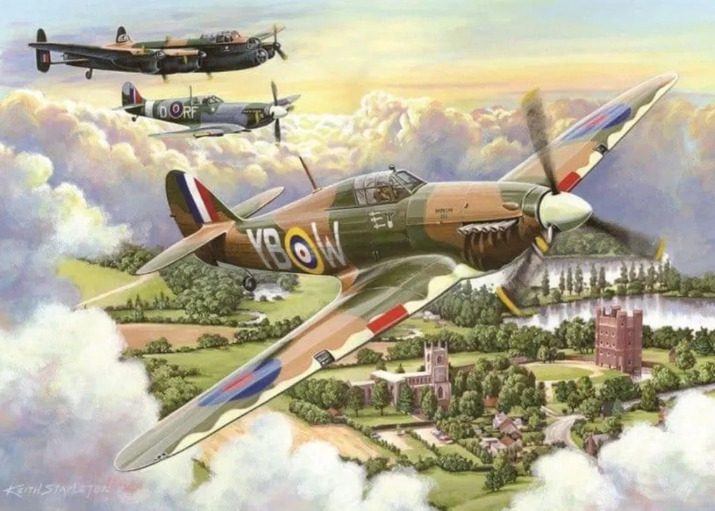 House of Puzzles Extra Large Pieces* - Final Approach - 500Xl Piece Jigsaw Puzzle