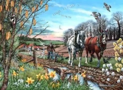 House of Puzzles 500 Pieces* - Final Furrow - 500 Piece Jigsaw Puzzle