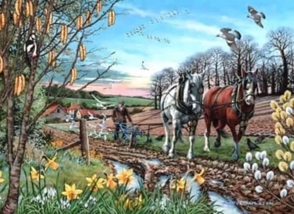 House of Puzzles 500 Pieces* - Final Furrow - 500 Piece Jigsaw Puzzle