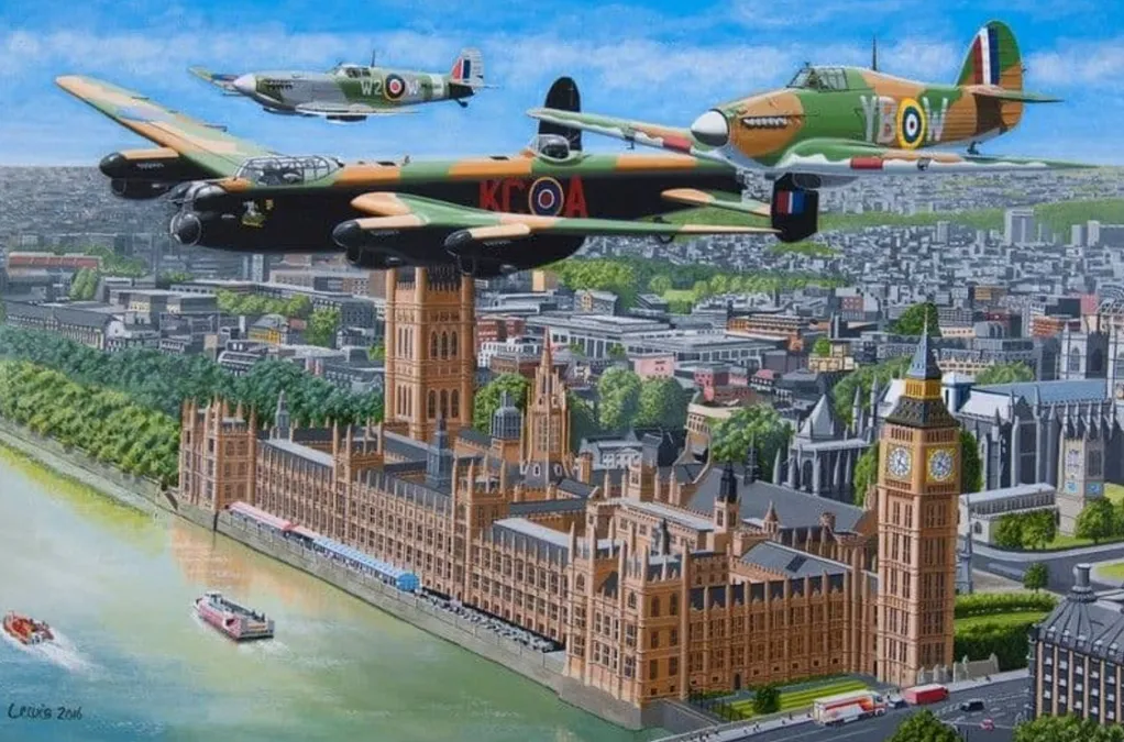 House of Puzzles 500 Pieces* - Fly Past - 500 Piece Jigsaw Puzzle