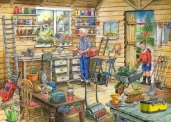 House of Puzzles 1000 Pieces* - Fred'S Shed No 14 - Find The Difference - 1000 Piece