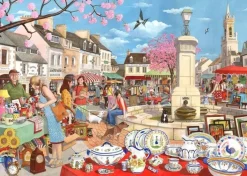 House of Puzzles 1000 Pieces* - French Market - 1000 Piece Jigsaw Puzzle