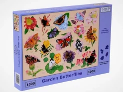 House of Puzzles 1000 Pieces* - Garden Butterflies - 1000 Piece Jigsaw Puzzle