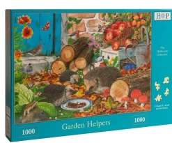 House of Puzzles 1000 Pieces* - Garden Helpers - 1000 Piece Jigsaw Puzzle