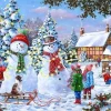 House of Puzzles 1000 Pieces* - Glow In The Snow - 1000 Piece Jigsaw Puzzle