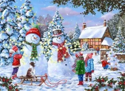 House of Puzzles 1000 Pieces* - Glow In The Snow - 1000 Piece Jigsaw Puzzle