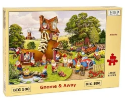 House of Puzzles Extra Large Pieces* - Gnome & Away - 500Xl Piece Jigsaw Puzzle