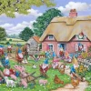 House of Puzzles Extra Large Pieces* - Gnome Farm - 500Xl Piece Jigsaw Puzzle