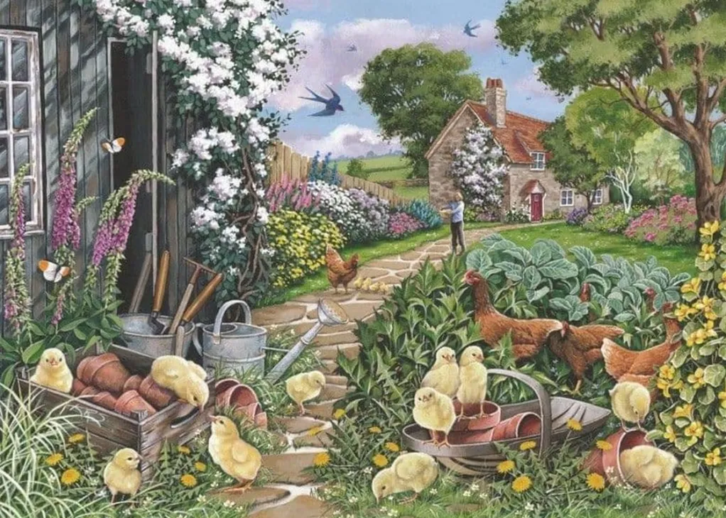 House of Puzzles Extra Large Pieces* - Going Cheap - 250Xl Piece Jigsaw Puzzle