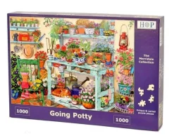 House of Puzzles 1000 Pieces* - Going Potty - 1000 Piece Jigsaw Puzzle