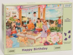 House of Puzzles 1000 Pieces* - Happy Birthday - 1000 Piece Jigsaw Puzzle