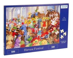 House of Puzzles 500 Pieces* - Harvest Festival - 500 Piece Jigsaw Puzzle