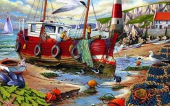 House of Puzzles Extra Large Pieces* - High & Dry - 250Xl Piece Jigsaw Puzzle