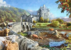House of Puzzles 1000 Pieces* - Highland Morning - 1000 Piece Jigsaw Puzzle
