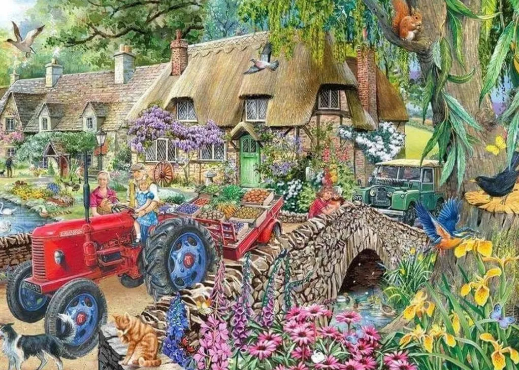 House of Puzzles 1000 Pieces* - Hold On Tight! - 1000 Piece Jigsaw Puzzle
