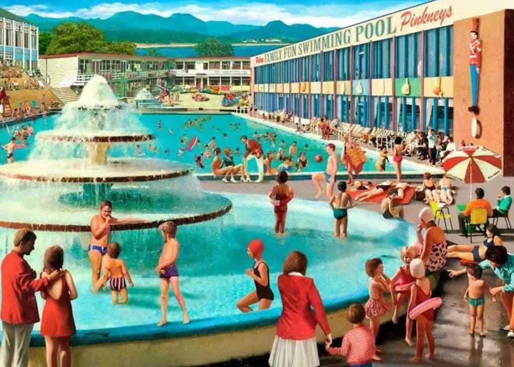 House of Puzzles 500 Pieces* - Holiday Camp - 500 Piece Jigsaw Puzzle