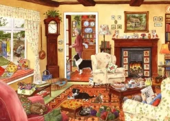 House of Puzzles Extra Large Pieces* - In Time For Tea - 500Xl Piece Jigsaw Puzzle