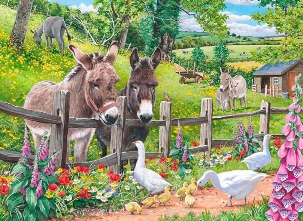 House of Puzzles Extra Large Pieces* - Jack & Jenny - 250Xl Piece Jigsaw Puzzle