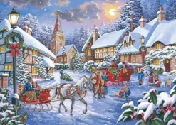 House of Puzzles 1000 Pieces* - Jingle Bells - 1000 Piece Jigsaw Puzzle
