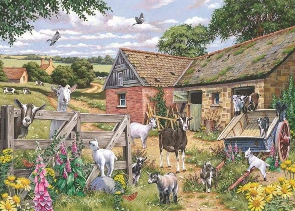 House of Puzzles Extra Large Pieces* - Just Kidding - 500Xl Piece Jigsaw Puzzle