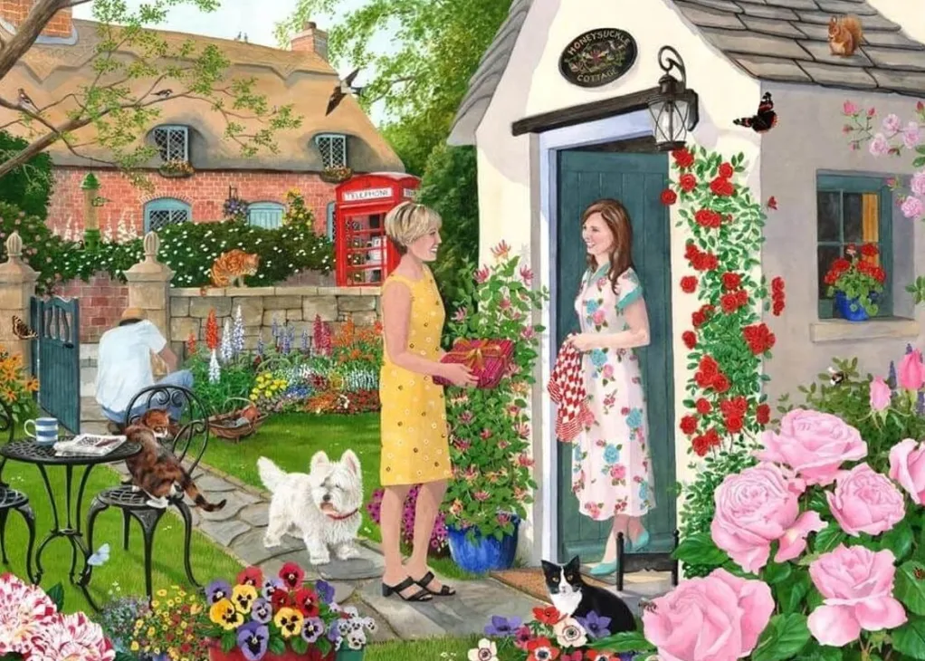House of Puzzles Extra Large Pieces* - Just To Say - 500Xl Piece Jigsaw Puzzle