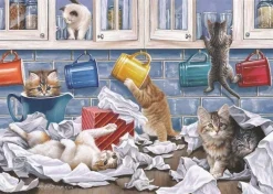 House of Puzzles Extra Large Pieces* - Kitty Litter - 250Xl Piece Jigsaw Puzzle